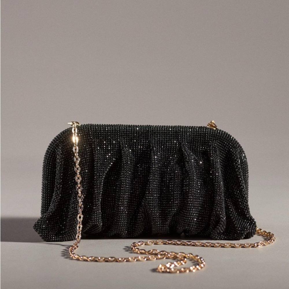 Rae of light Rhinestone clutch